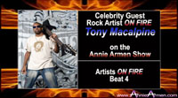 Annie Armen Presents Artists on Fire Series | Feauturing Tony MacAlpine | AnnieArmen.com