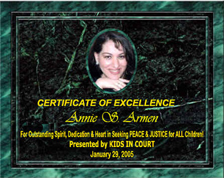 KIC Awards Annie Armen | CommunicationsArtist.com